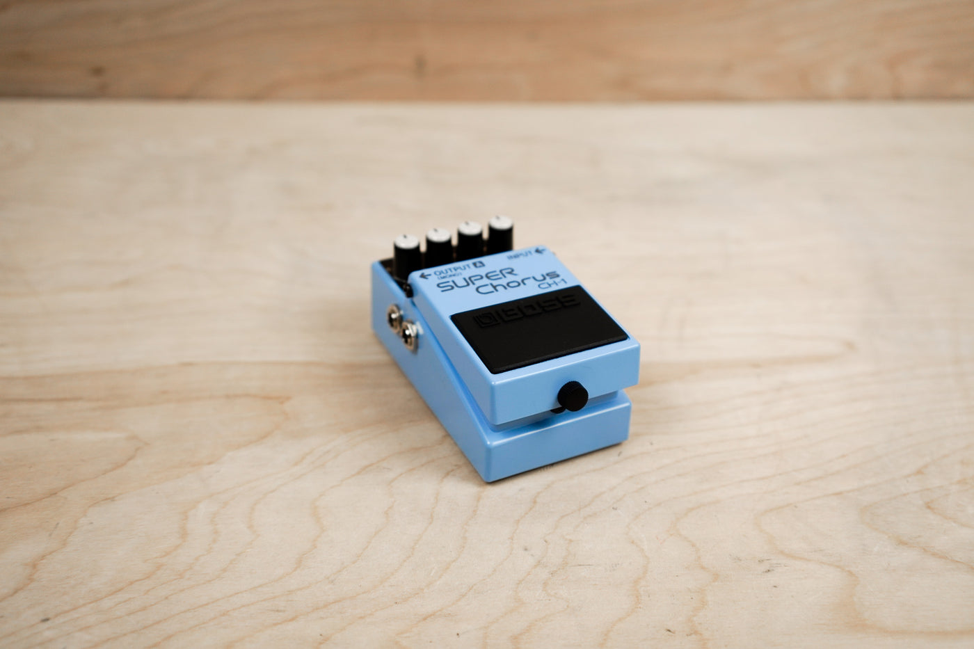 Boss CH-1 Super Chorus (Dark Gray Label) Pedal 2009 Blue