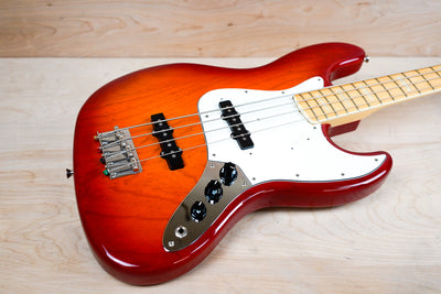 Fender JB-75 Jazz J Bass Reissue CIJ 2006 Sienna Sunburst Crafted in Japan w/ Bag