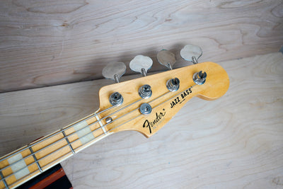 Fender JB-75 Jazz J Bass Reissue CIJ 2006 Sienna Sunburst Crafted in Japan w/ Bag