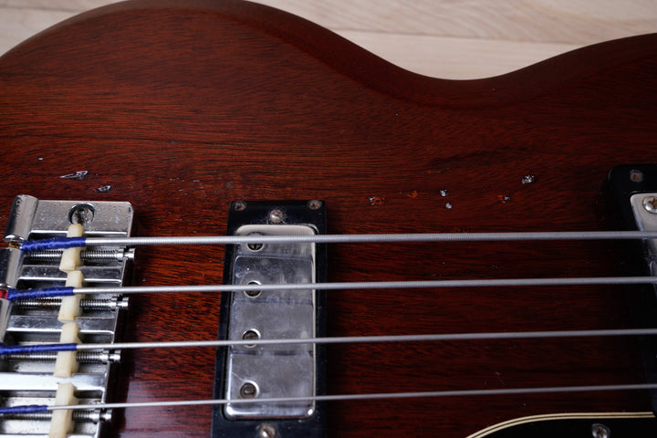 Gibson EB-3 1969-1971 Cherry Vintage Project Bass w/ Bag – A