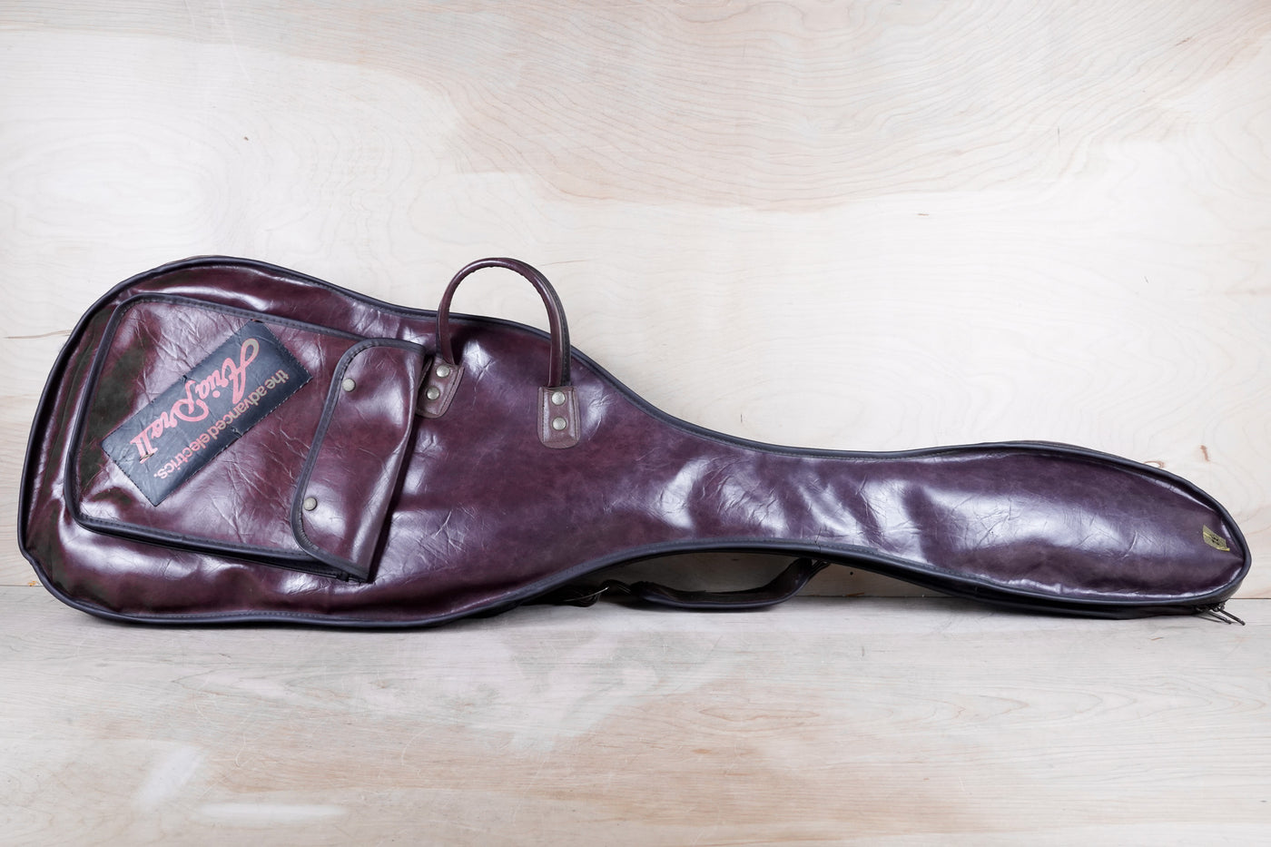 Fernandes BO-50 Bass MIJ 1970s Natural Neck-Through Vintage Made in Japan w/ Bag