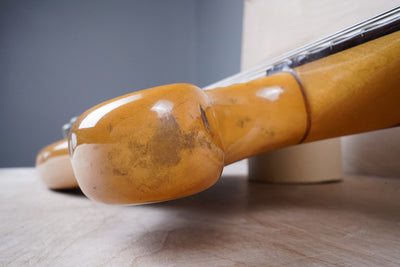 Fernandes BO-50 Bass MIJ 1970s Natural Neck-Through Vintage Made in Japan w/ Bag