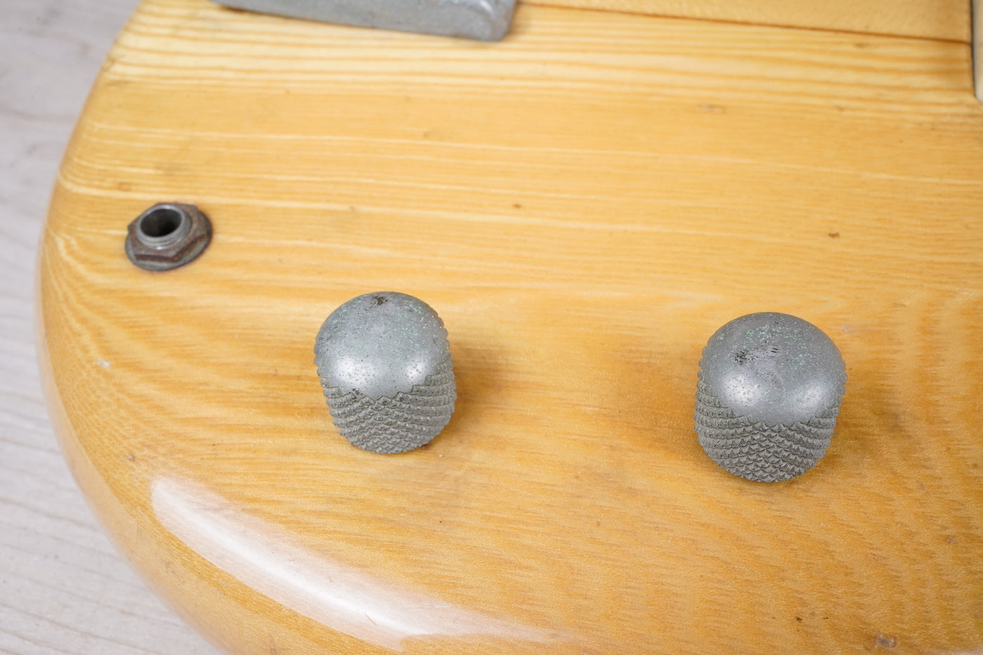 Fernandes BO-50 Bass MIJ 1970s Natural Neck-Through Vintage Made in Japan w/ Bag