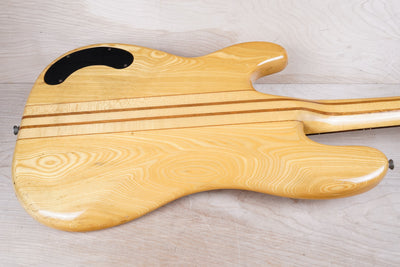 Fernandes BO-50 Bass MIJ 1970s Natural Neck-Through Vintage Made in Japan w/ Bag