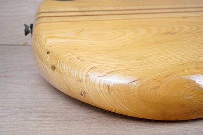 Fernandes BO-50 Bass MIJ 1970s Natural Neck-Through Vintage Made in Japan w/ Bag