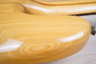 Fernandes BO-50 Bass MIJ 1970s Natural Neck-Through Vintage Made in Japan w/ Bag