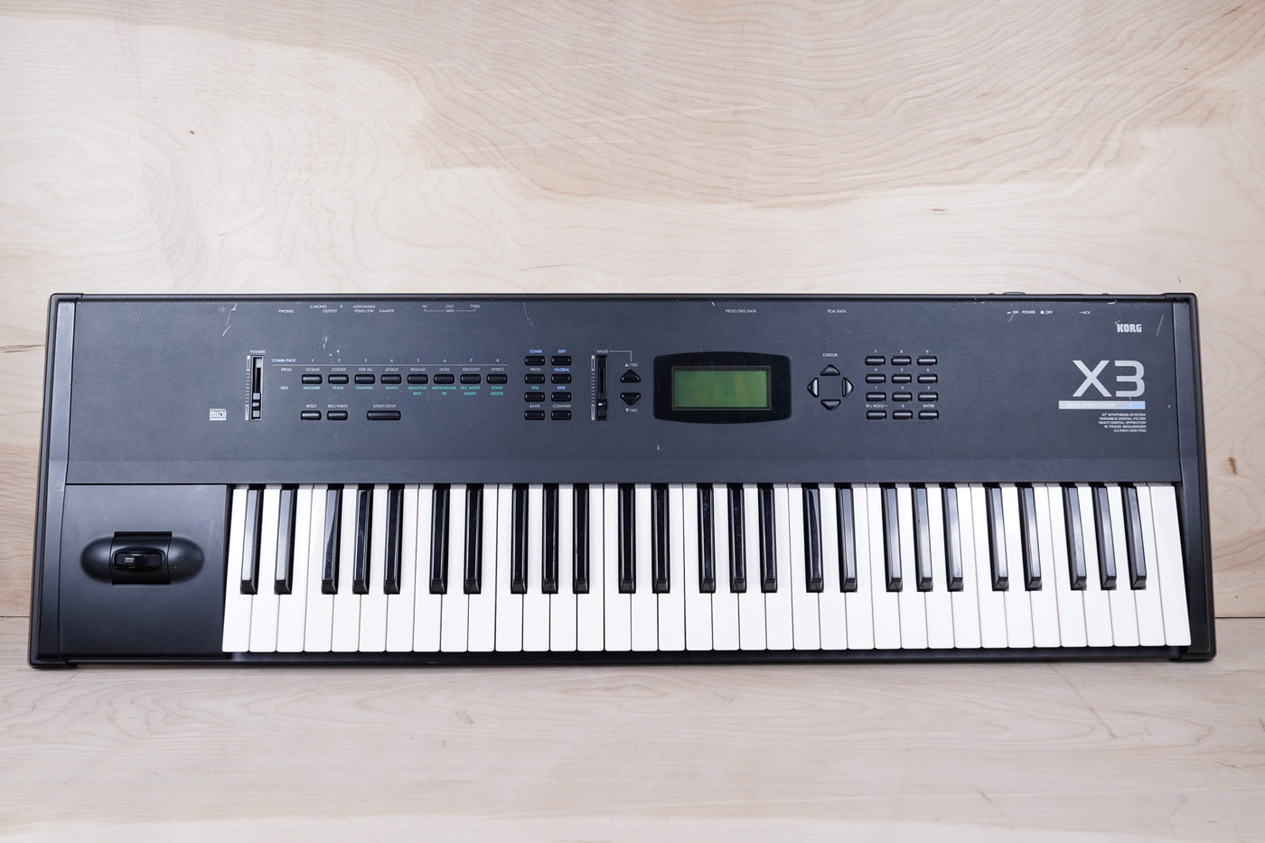 Korg X3 Workstation Synthesizer (Black)