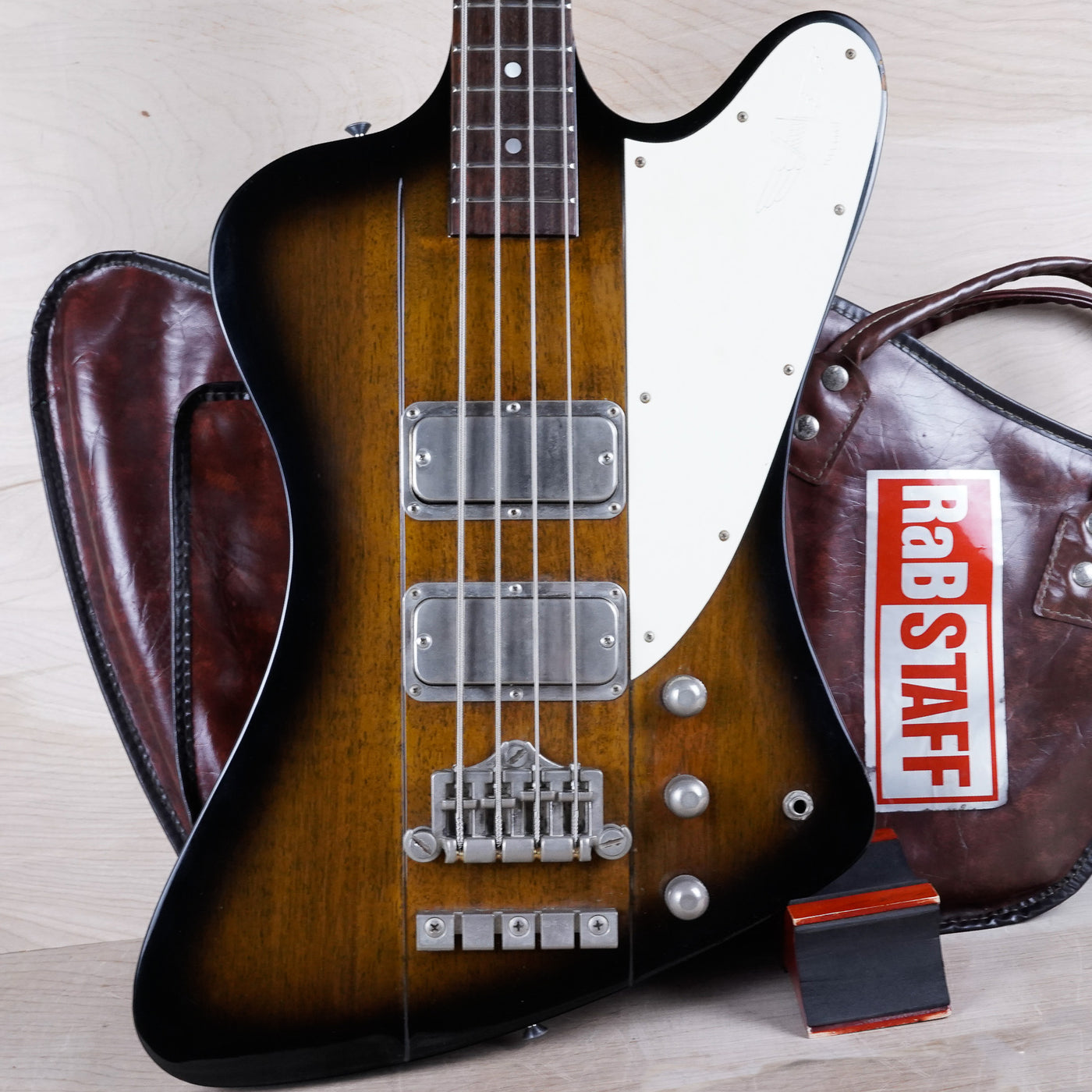 Greco TB-70 Thunderbird Bass MIJ 1989 Sunburst Vintage Japan w/ Bag