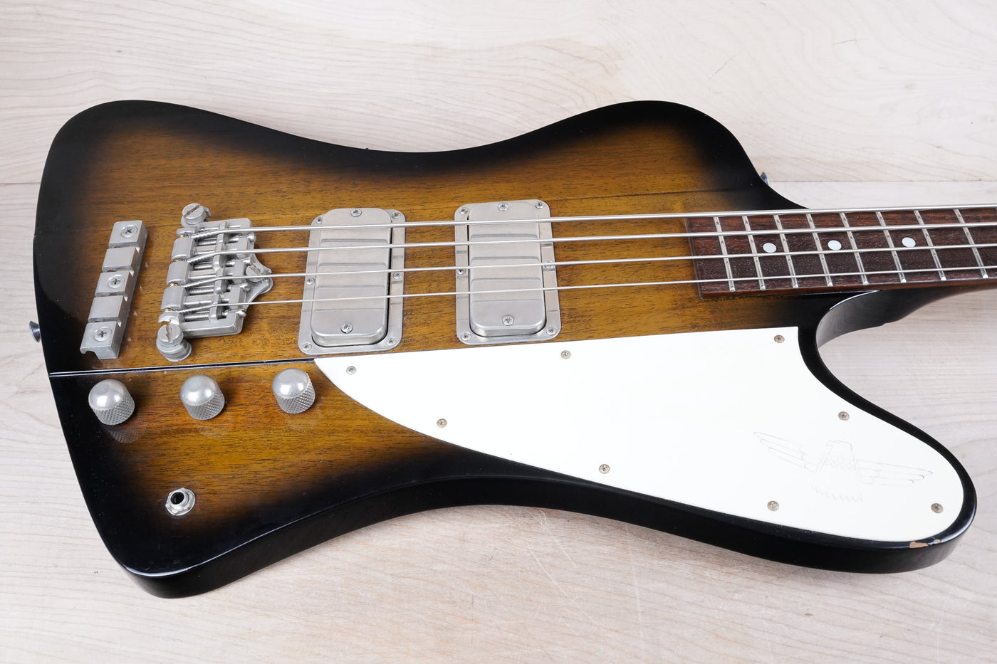 Greco TB-70 Thunderbird Bass MIJ 1989 Sunburst Vintage Japan w/ Bag