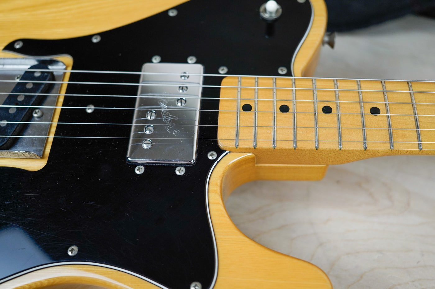 Fender TC-72 Telecaster Custom Reissue CIJ 1997 Natural Crafted in Japan w/ Bag
