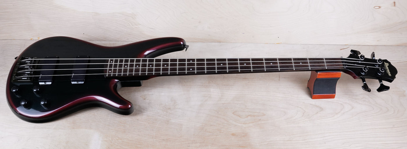 Ibanez RB850 Roadstar II Bass MIJ 1987 Dark Wine Vintage Japan w/ Bag