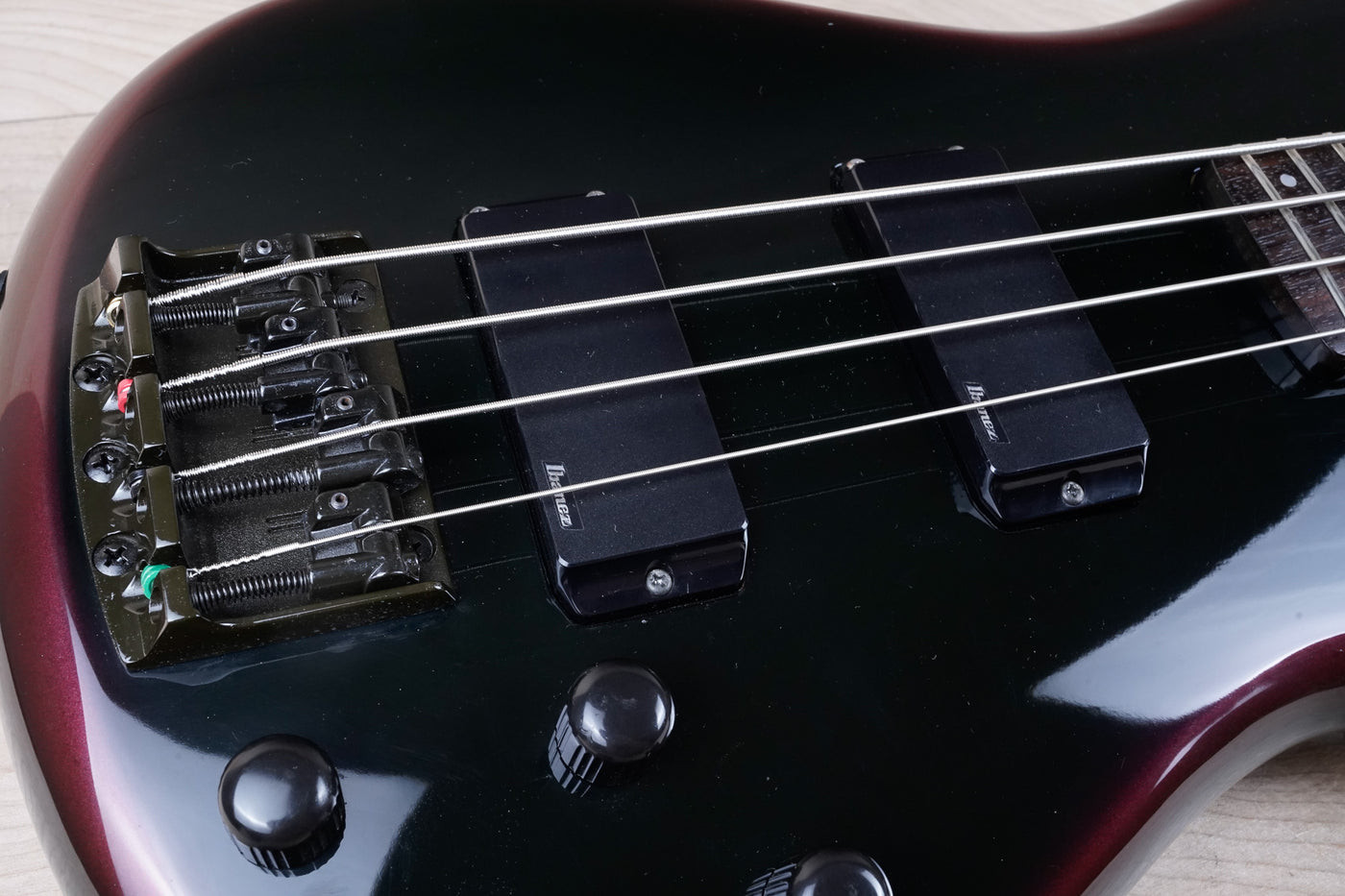 Ibanez RB850 Roadstar II Bass MIJ 1987 Dark Wine Vintage Japan w/ Bag