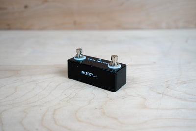 Mosky Audio DUAL SWITCH Momentary Footswitch Foot Switch Pedal Full Metal Shell