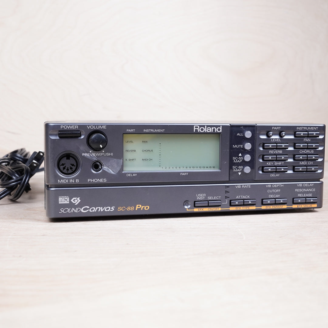 Roland Sound Canvas SC-88 Pro Desktop MIDI Sound Module 1998 – A
