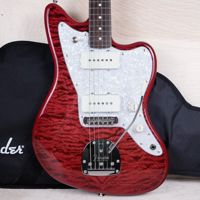 Fender Hybrid II Jazzmaster MIJ 2023 Quilt Red Beryl Japan Exclusive w/ Bag