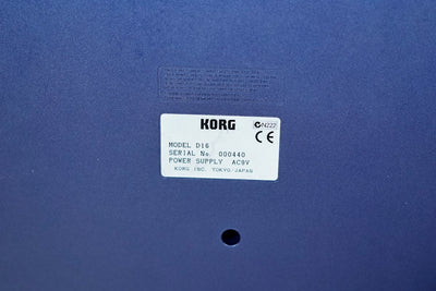 Korg D16 Dard Disk Recorder Multitrack New HDD w/ Power Adapter