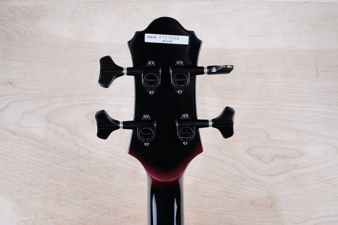 Ibanez RB850 Roadstar II Bass MIJ 1987 Dark Wine Vintage Japan w/ Bag