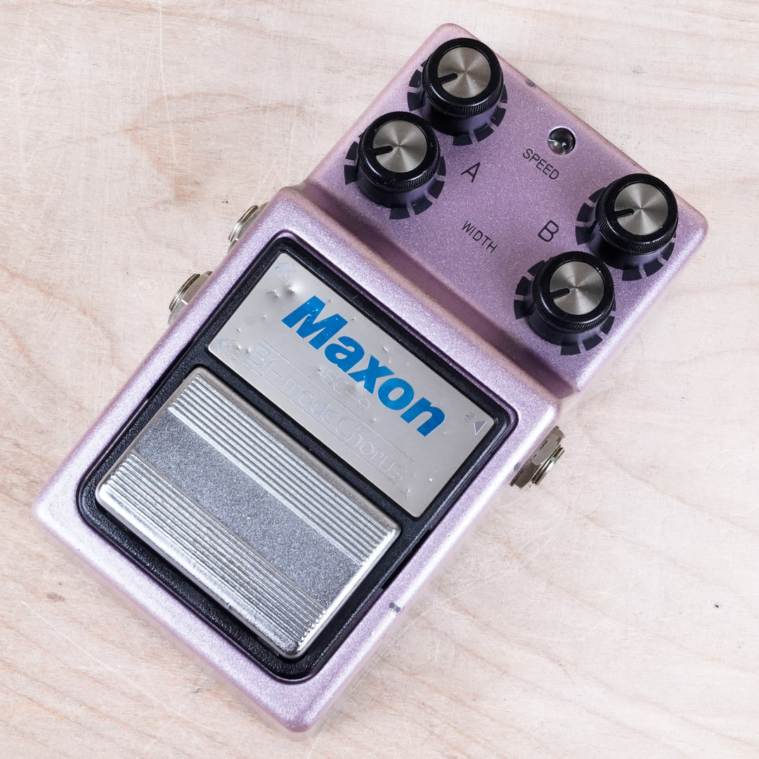 【12128】Maxon BC-9 Bi-mode Chorus Maxon BC-9 Bi-Mode Chorus 1980s Purple Vintage Made in Japan MIJ