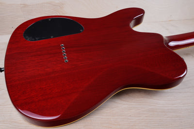 Fender Special Edition Custom Telecaster FMT HH 2005 Crimson Red Transparent w/ Bag