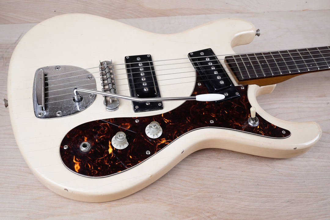 限定セール -SALE Guyatone LG-127T w Japan in Made Vintage White 1960's MIJ ギター