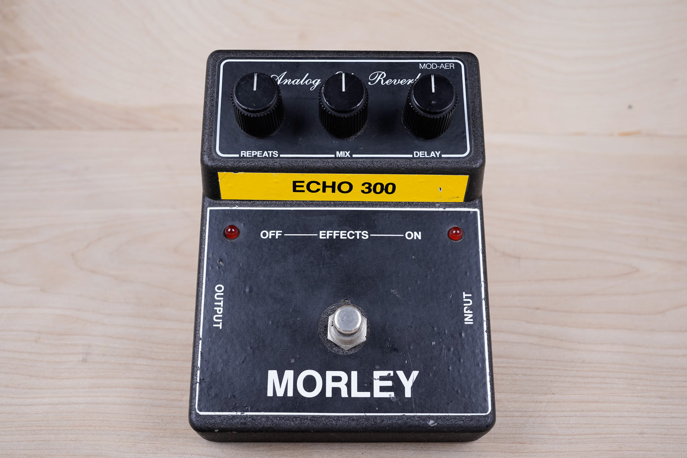 Morley Echo 300 Analog Echo Reverb Black