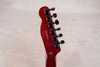 Fender Special Edition Custom Telecaster FMT HH 2005 Crimson Red Transparent w/ Bag