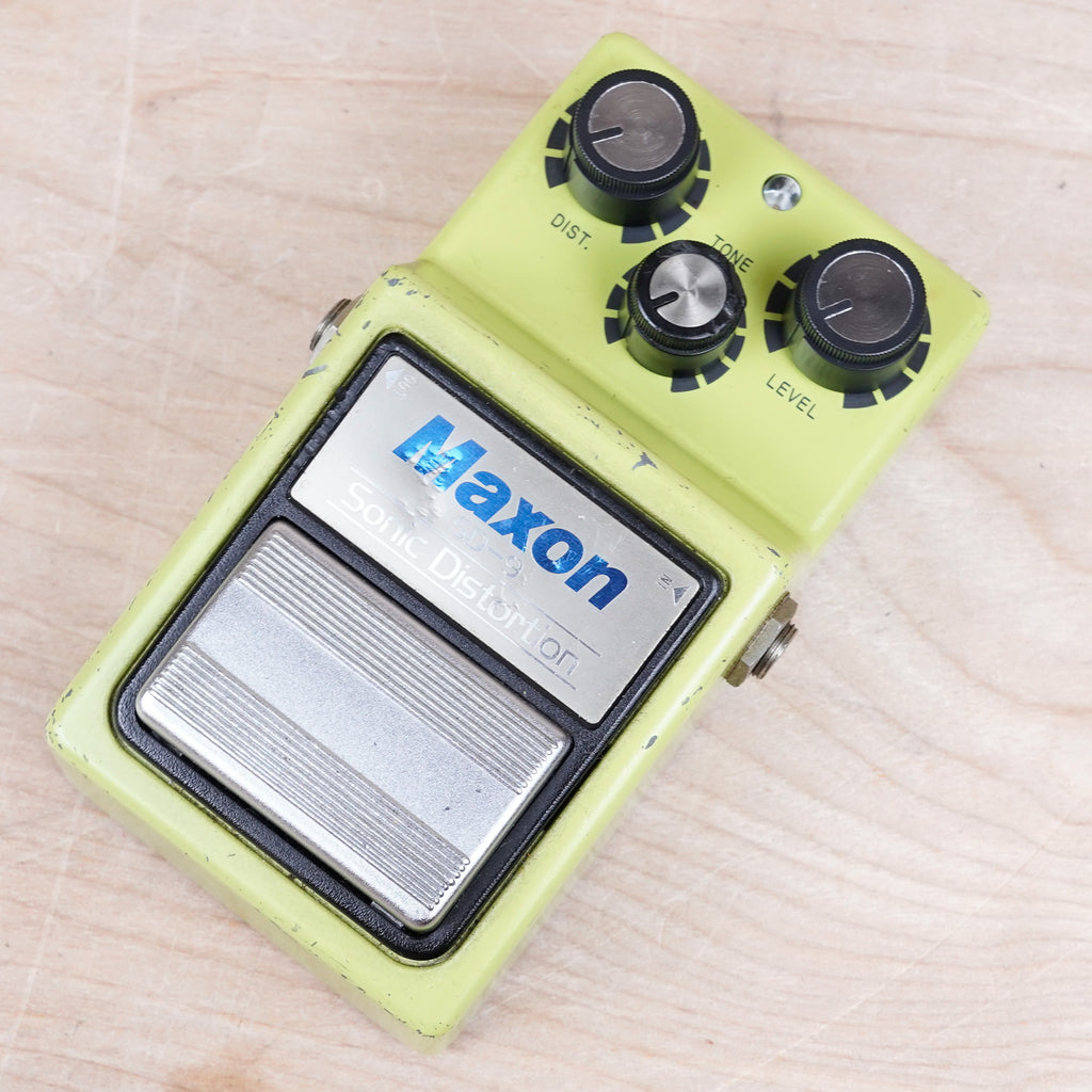 Maxon SD9 Sonic Distortion グリーン Maxon SD-9 Sonic Distortion – United States