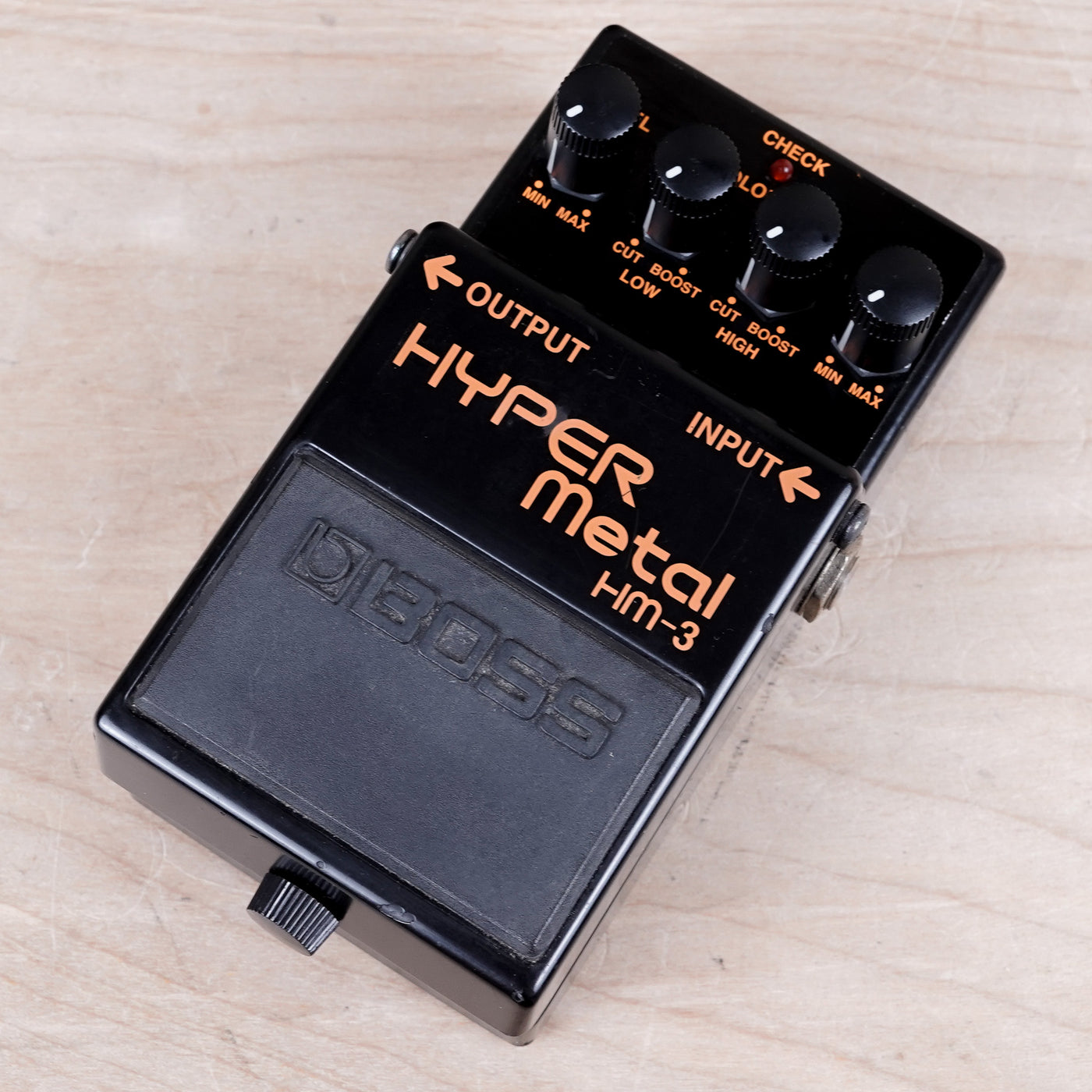 Boss HM-3 Hyper Metal Distortion 1994 Black MIT