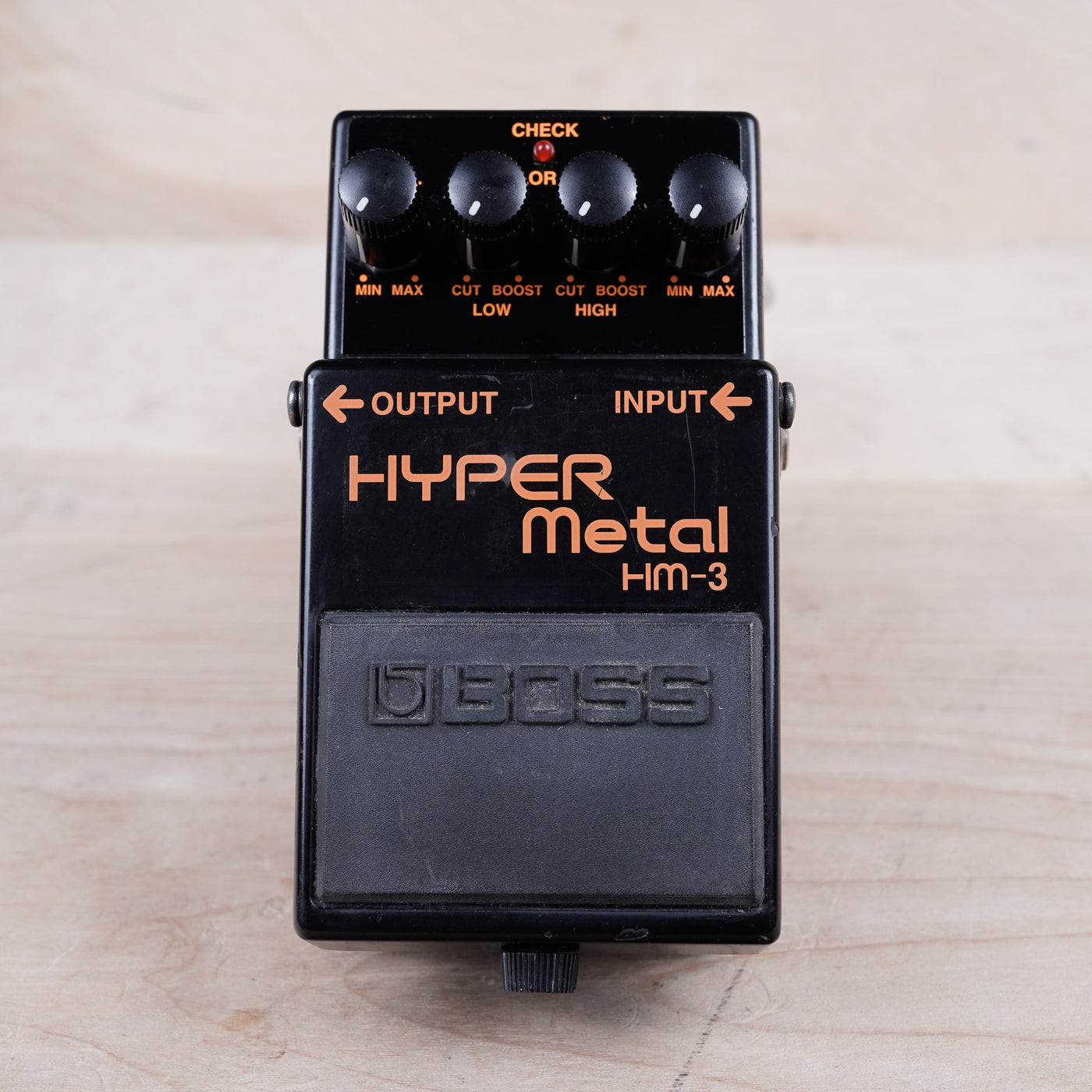 Boss HM-3 Hyper Metal Distortion 1994 Black MIT