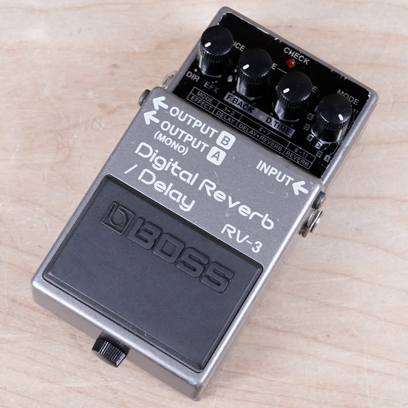 Boss RV-3 Digital Reverb/Delay Pedal