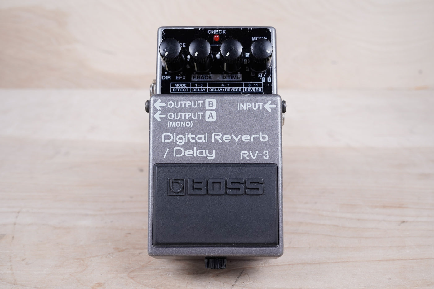 Boss RV-3 Digital Reverb/Delay Pedal