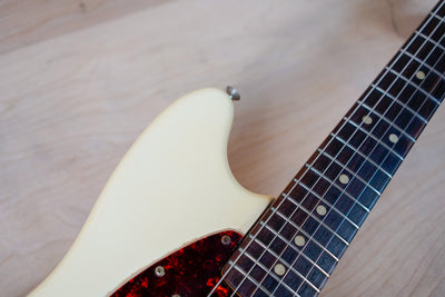 Fender Musicmaster with Rosewood Fretboard 1973 Vintage Aged Olympic White w/ OHSC