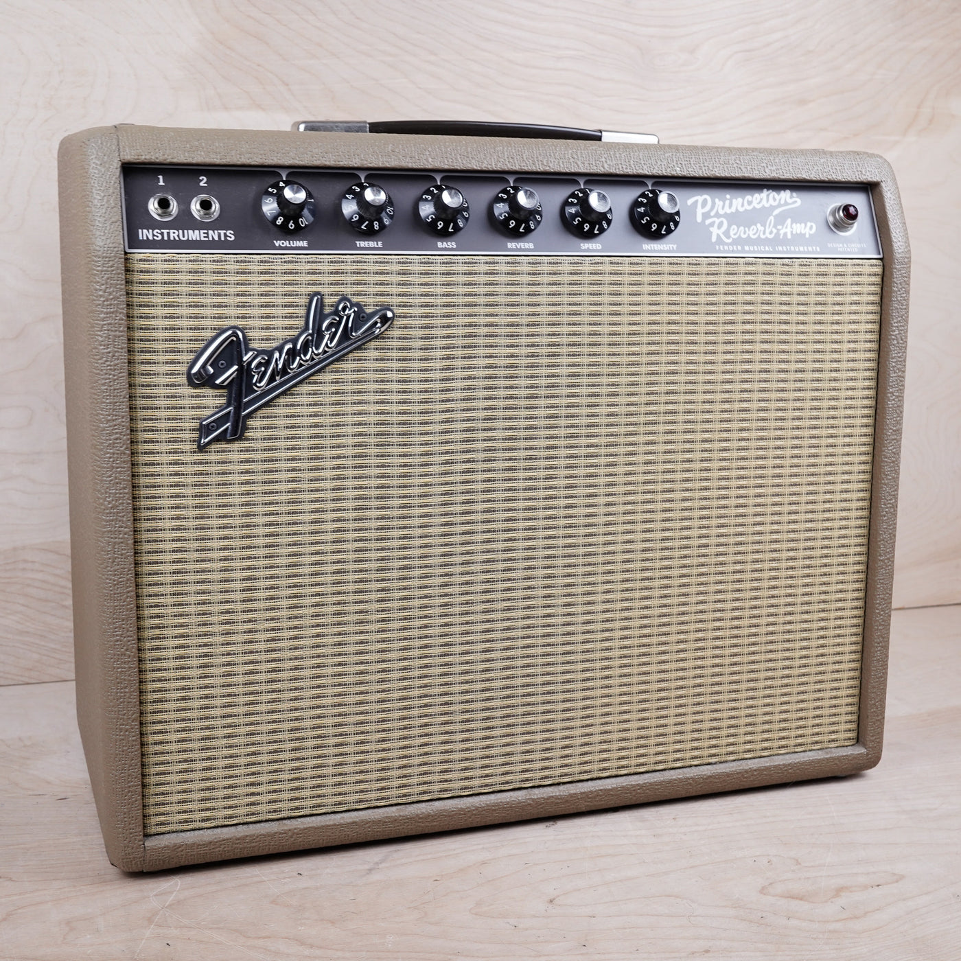 Fender '65 Princeton Reverb Reissue "Fudge Brownie" FSR Limited Edition 15-Watt 1x10" Guitar Combo Brown w/ Cover