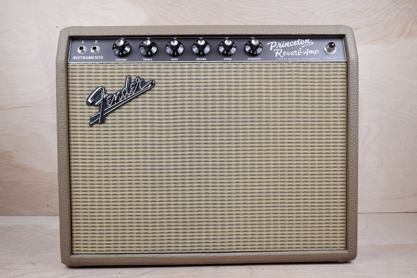 Fender '65 Princeton Reverb Reissue "Fudge Brownie" FSR Limited Edition 15-Watt 1x10" Guitar Combo Brown w/ Cover