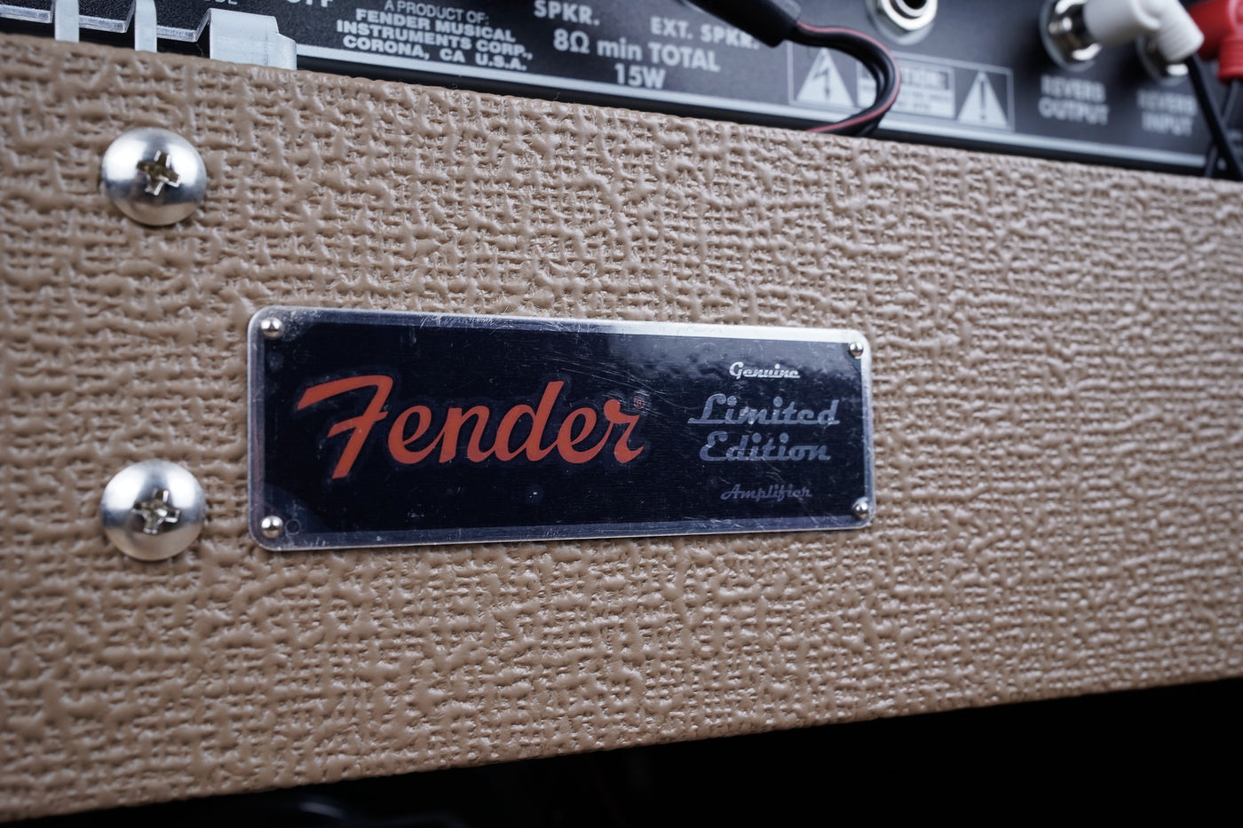 Fender '65 Princeton Reverb Reissue "Fudge Brownie" FSR Limited Edition 15-Watt 1x10" Guitar Combo Brown w/ Cover