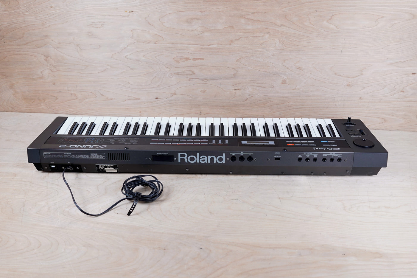 Roland Alpha Juno-2 61-Key Programmable Polyphonic Synthesizer 100V Made in Japan MIJ