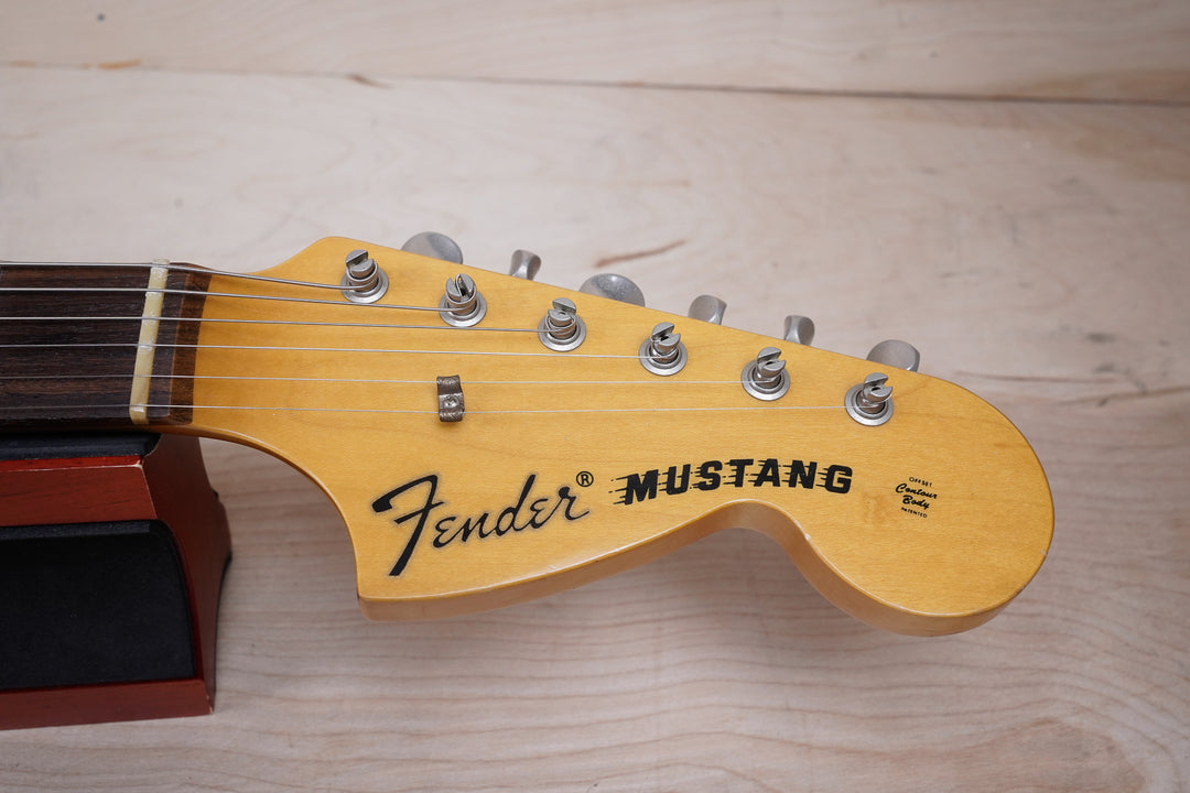 Fender MG-69 Mustang Reissue CIJ 1997 Yellow White Crafted