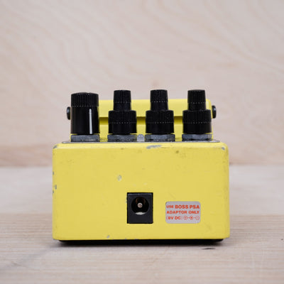 Boss SD-2 Dual OverDrive (Silver Label) Yellow 1995 MIT