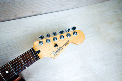 Fender Standard Stratocaster Satin SSS Modified w/ EMG Pickups MIM 2004 Midnight Blue Purple w/ Bag
