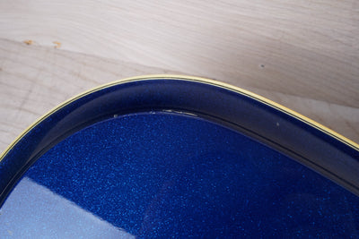 Guyatone LG-2100 Sharp 5 MIJ 1994 Blue Bartolini Pickups Japan w/ Bag