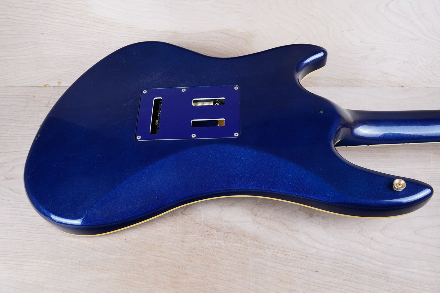 Guyatone LG-2100 Sharp 5 MIJ 1994 Blue Bartolini Pickups Japan w/ Bag