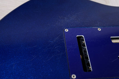 Guyatone LG-2100 Sharp 5 MIJ 1994 Blue Bartolini Pickups Japan w/ Bag