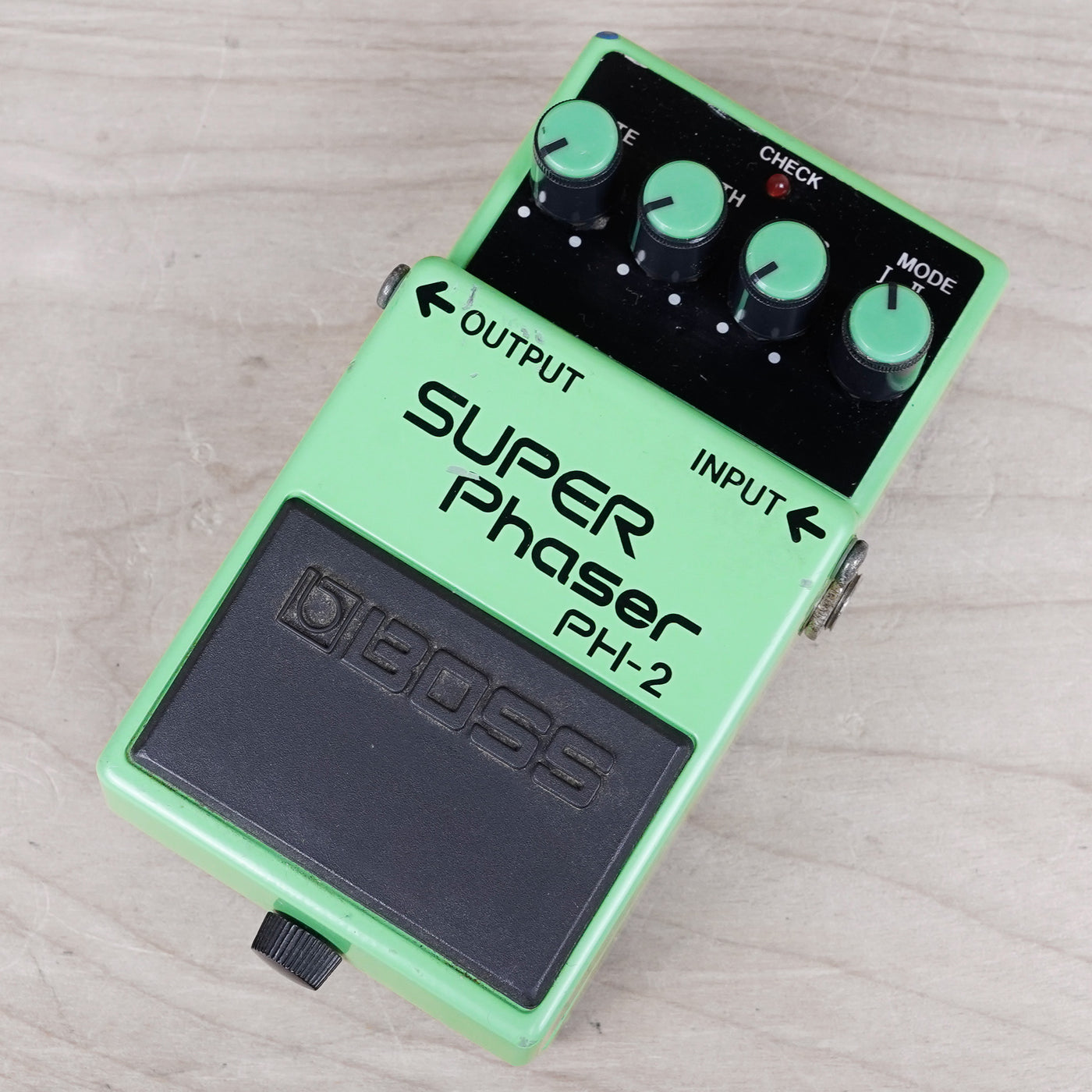 Boss PH-2 Super Phaser (Black Label) 1991 Green