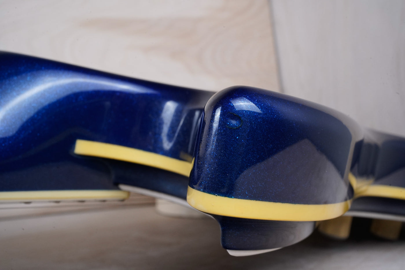 Guyatone LG-2100 Sharp 5 MIJ 1994 Blue Bartolini Pickups Japan w/ Bag