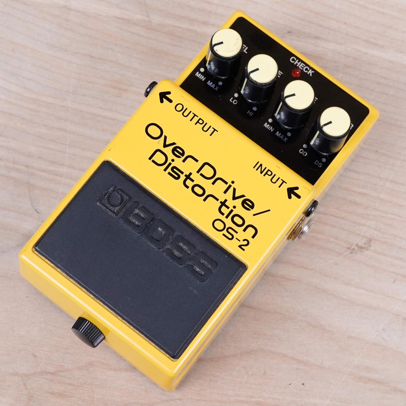 Boss OS-2 OverDrive/Distortion (Silver Label)Yellow 1998 MIT