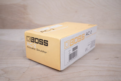 Boss AC-2 Acoustic Simulator (Silver Label) Yellow 2002 MIT in Box