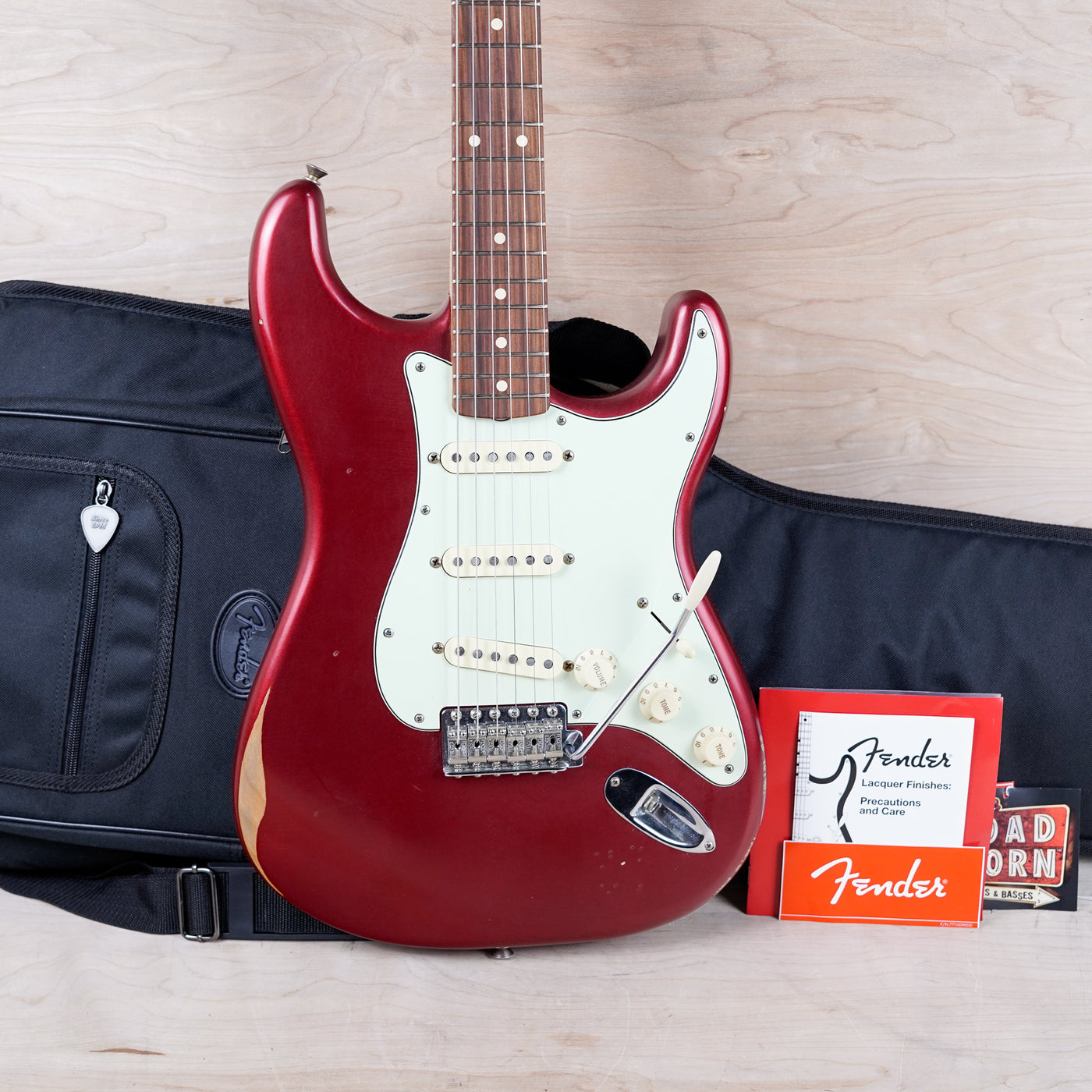 Fender Road Worn '60s Stratocaster CME Exclusive 2022 Candy Apple Red w/ Bag
