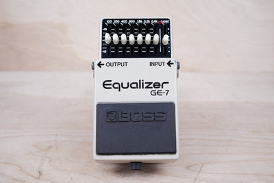 Boss GE-7 Equalizer (Black Label) 1990 Made in Japan MIJ