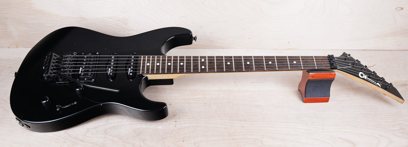 Charvel by Jackson DK-3 SSH MIJ 1980s Black Made in Japan w/ Bag