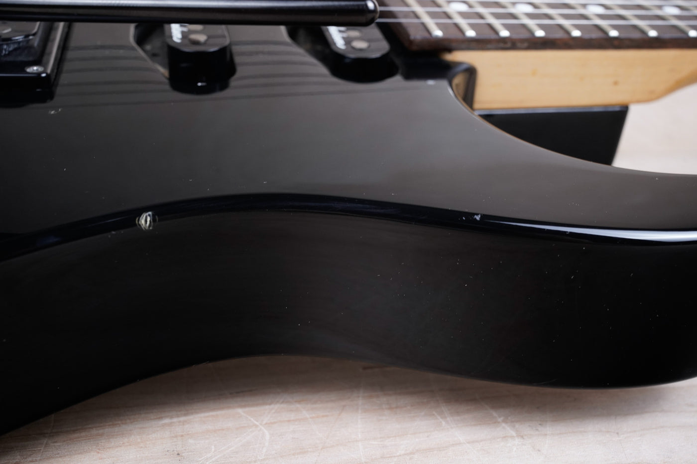 Charvel by Jackson DK-3 SSH MIJ 1980s Black Made in Japan w/ Bag